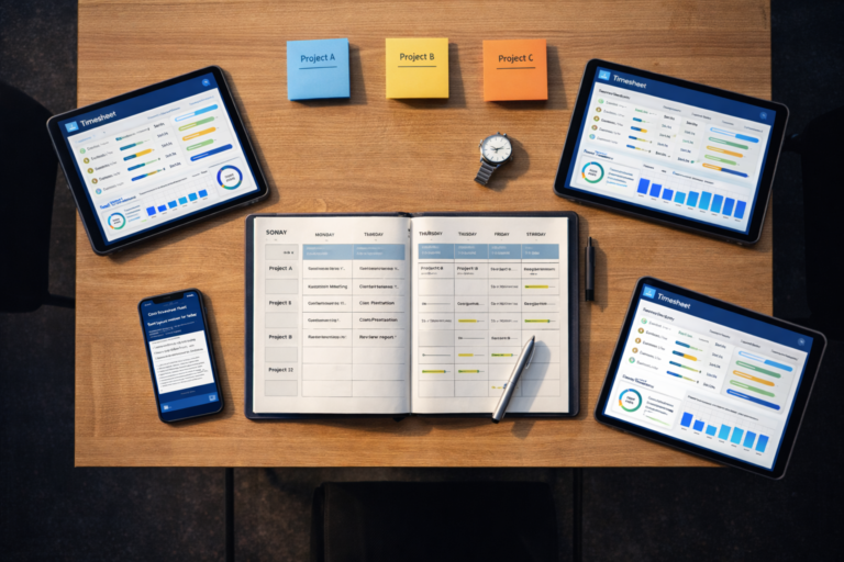 Gestão de tempo e performance: o papel do timesheet na produtividade das equipes