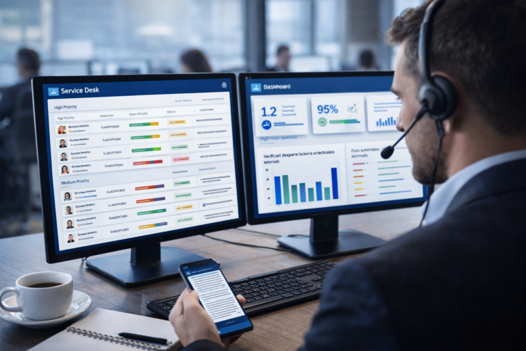 Service Desk inteligente: o impacto da automação na satisfação e agilidade do suporte