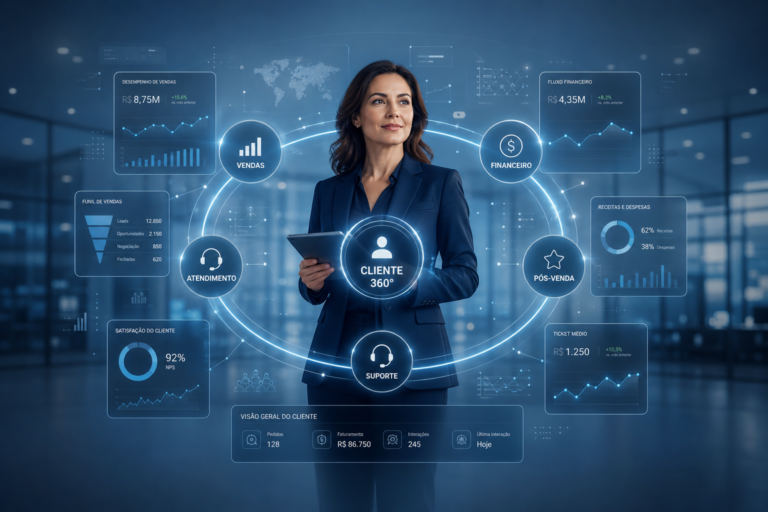 CRM e Visão 360: como transformar dados em estratégia e crescimento