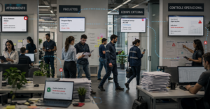 Por que empresas de serviços estão perdendo produtividade com sistemas desconectados