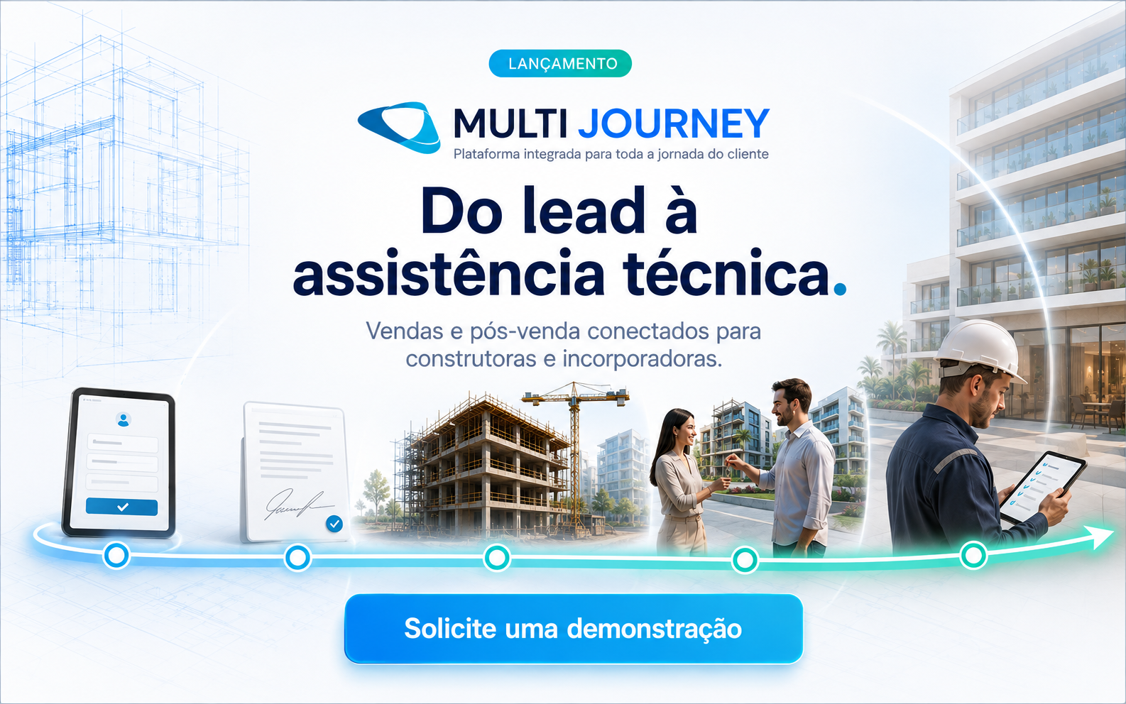 Solicite uma demonstração do Multi Journey